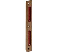 ABUS Placa de cierre angular WSB170 con cubierta de plástico, para puertas de habitaciones y viviendas, 170 mm x 20 mm x 8 mm, para puertas DIN izquierda y derecha, color dorado