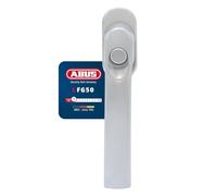 ABUS Tirador para ventana FG50 - Cerradura con botón de bloqueo - Nivel de seguridad ABUS 1 - 78774 - Plata