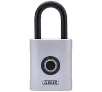 ABUS Candado Touch 57/50 – cerradura huella dactilar sin llave, IP66/IP68, plata 50 mm