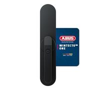 ABUS WINTECTO One Accionamiento inteligente para ventanas, puertas de balcón y de terraza - con función de alarma - fácil instalación sin taladrar - negro, cierre distinto