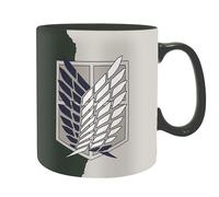 ABYstyle Taza Attack on Titan Emblem S4 - Cerámica multicolor