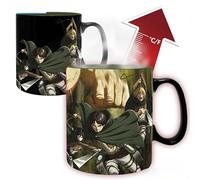 ABYstyle Taza térmica de cerámica Ataque de los Titanes Modelo Titan Eren