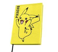 ABYstyle Cuaderno A5 Premium Pokemon Pikachu Peluche – Producto oficial, tapa dura, elástico