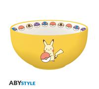 Abystyle - cuenco pokemon pikachu tipo eléctrico - producto oficial -