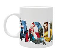 ABYSTYLE- DC Idea Regalo, Colazione, SCRIVANIA, PORTAPENNE, Ufficio, Tazza, Tazz