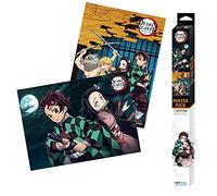 ABYstyle - DEMON SLAYER Set 2 Chibi Posters Groupe & Duo (52 x 38 cm)