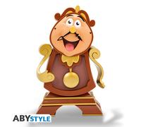 Abystyle disney beauty & the beast cogsworth - hucha prémium - caja d