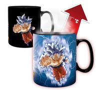 ABYSTYLE Dragon Ball Goku vs Jiren - Taza de cerámica con cambio de calor para café y té, 460 ml, taza de Dragon Ball, taza de café, mercancía de Dragon Ball, regalos de Dragon Ball