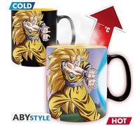ABYstyle Taza Dragon Ball Heat Change 460 ml DBZ Kamehameha