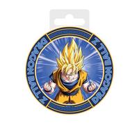 ABYSTYLE - DRAGON BALL Z - Posavasos de cerámica Goku - Producto oficial - Dimensiones 10 cm de diámetro - Base antideslizante