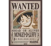 ABYSTYLE GBEye One Piece - Póster Wanted Luffy (52 x 38 cm)