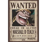 ABYSTYLE GBEye - Póster Wanted Blackbeard (52 x 38 cm)