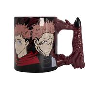 ABYSTYLE Jujutsu Kaisen Sukuna's Finger - Taza de cerámica 3D para café y té, 460 ml