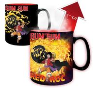ABYstyle Luffy vs Kaidou Taza de Cerámica de 16 oz Edición Limitada