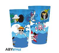 Abystyle one pice - vaso xxl (400 ml), diseño de calaveras