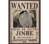 ABYSTYLE ONE PIECE - Póster Wanted Jinbe (52 x 38 cm)