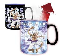 ABYstyle Taza termoreactiva One Piece Gear 5th – Producto oficial – 460 ml