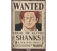 ABYSTYLE Póster de One Piece Wanted Shanks
