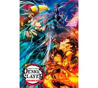 ABYSTYLE Poster Maxi Demon Slayer Key Art 2