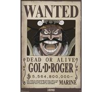ABYstyle Póster One Piece Wanted Gol D. Roger 61 x 91,5 cm