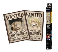 ABYstyle Set de 2 pósters One Piece Wanted Chibi Zoro y Sanji