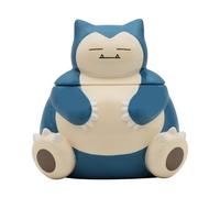 ABYSTYLE Tarro de galletas de cerámica Pokémon Snorlax - 18 x 13.5 x 15.5 cm / 8 x 5.3 x 4.8 pulgadas - Tarro dulce - Decoración de cocina - Envase hermético para almacenamiento de alimentos