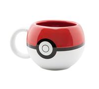 ABYSTYLE - Taza 3D Pokemon Pokeball - Producto oficial - 500 ml - Cerámica de alta calidad - Taza esférica coleccionista