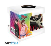ABYstyle Taza DAN DA DAN Momo y Okarun 460 ml – Cerámica de alta calidad – Producto oficial