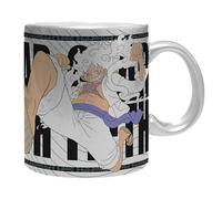 ABYSTYLE - Taza de 320 ml Luffy Gear 5 - Producto oficial - efecto plateado - Taza cerámica sublimación