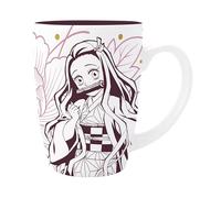 ABYSTYLE - Taza DEMON SLAYER Nezuko - Producto oficial - 400 ml - Cerámica de alta calidad - Diseño coleccionista