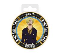 ABYSTYLE - Una pieza - Posavasos de cerámica Sanji - Producto oficial - Medidas 10 x 10 cm - Base antideslizante