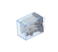 AC 220V DC 12V 24V 10A relé de potencia de bobina coche Auto electrónico Mini Micro interruptor de relé electromagnético 8 pies relé intermedio(AC 24V)