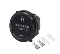 AC DC 6V-80V Temporizador Mecánico Horas Meter Para Camión Motocicleta Barco Tractor Motor