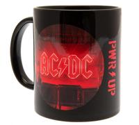 AC/DC - Taza Pwr Up - Talla única - Negro/Rojo