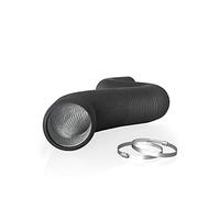 AC Infinity 100mm Conducto de Aluminio Flexible de 10cm con protección resistente de cuatro capas y 2m de longitud para calefacción refrigeración salidas de ventilación y gases de escape