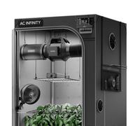 AC Infinity Advance Grow System 3x3, 90x90x180cm Kit de 3 Planta, WiFi Integrado ventilación automatizada circulación horario de Espectro Completo LM301H LED Crece luz Tienda de campaña Mylar