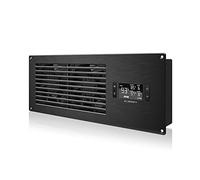 AC Infinity AIRFRAME T7-N, 400mm Sistema de ventilador de refrigeración de alto flujo de aire de, flujo de aire de admisión, para salas de equipos AV, armarios y recintos