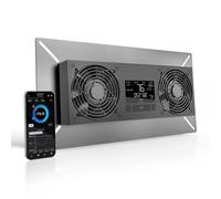 AC Infinity AIRTITAN T8, ventilador de sótano de Crawlspace, con controlador de temperatura y deshumidistato, clasificación IP-55, escape