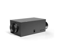 AC Infinity Caja, 150mm de filtro en línea, con filtro MERV 13, kit de filtración HVAC para toda la casa, compatible con ventiladores de 150mm conducto, ideal para entrada de aire fresco y ventilación