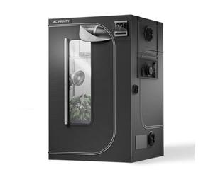 AC Infinity CLOUDLAB 866, 150x150x200cm Advance Tienda de campaña de cultivo más gruesa de 2,5cm con lienzo de mylar de diamante 2000D de mayor densidad soporte de controlador para cultivo hidropónico