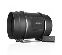 AC Infinity CLOUDLINE PRO S8, 200mm silencioso ventilador de conducto en línea de con controlador de velocidad, ventilador de escape de ventilación para calefacción, tiendas de campaña, hidroponía