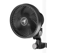 AC Infinity CLOUDRAY A6, 15cm Ventilador de clip para tienda de cultivo de con motor EC rediseñado de larga duración, 10 velocidades de viento dinámicas personalizadas, resistente a la