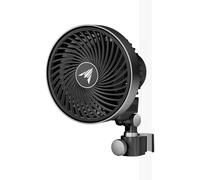AC Infinity CLOUDRAY S4, ventilador ultra compacto para tienda de campaña de cultivo de 4 pulgadas, precisión 10 velocidades dinámicas de viento, oscilación de 10 niveles, resistente a la intemperie