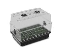 AC Infinity Domo de Humedad, Kit de germinación con Bandeja de Goteo Resistente, Bandeja de plántulas de 5x8 Celdas y Paneles de extensión de Altura ventilados, para Inicio de Semillas, propagación