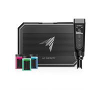 AC Infinity Kit de medidor de pH PRO, bolígrafo digital de alta precisión con precisión de pH de ± 0.01 y sonda intercambiable, medidor de pH de prueba de nutrientes para plantas hidropónicas de agua,