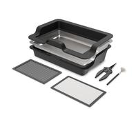 AC Infinity Sistema, 50cm de Bandeja Grande de, Kit de 3 bandejas Intercambiables y 2 Pantallas, diseñado ergonómicamente para Recortar Regazo o Mesa, Juego de Cosecha de Plantas para Recoger