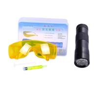 AC Leak Detector Kit - Automotive Professional Tool with UV Light for Car