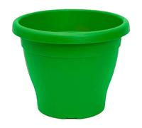 AC - Maceta Mediterránea - Plástico Resistente - Ideal para el Hogar, Plantas, Jardín, Decoración. - Cuidado de Plantas - Forma Redonda - Ø 50 cm - Color Verde