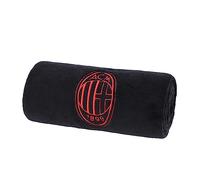 AC Milan Prodotto Ufficiale Blanket, Coperta/Plaid Pet, 100x150 Cm In Coral Pile Manta, Adultos Unisex, Negro, Talla única
