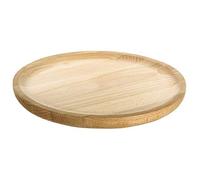 AC - Plato para pulpo de Madera - Ideal para comer pulpo a la gallega - Uso profesional y doméstico - Ø 28 cm